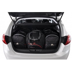 PEUGEOT 308 HATCHBACK 2013-2021 TORBY DO BAGAŻNIKA 4 SZT