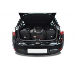 RENAULT MEGANE HATCHBACK 2008-2015 TORBY DO BAGAŻNIKA 4 SZT