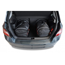 SKODA FABIA HATCHBACK 2014-2021 TORBY DO BAGAŻNIKA 3 SZT