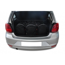VW POLO 2009-2017 TORBY DO BAGAŻNIKA 3 SZT