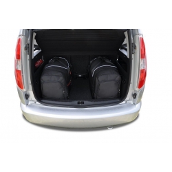 SKODA ROOMSTER 2006-2015 TORBY DO BAGAŻNIKA 4 SZT