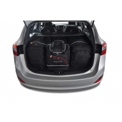 HYUNDAI i30 WAGON 2012-2017 TORBY DO BAGAŻNIKA 4 SZT