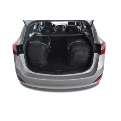 HYUNDAI i30 WAGON 2012-2017 TORBY DO BAGAŻNIKA 4 SZT