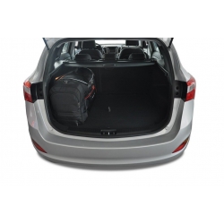 HYUNDAI i30 WAGON 2012-2017 TORBY DO BAGAŻNIKA 4 SZT
