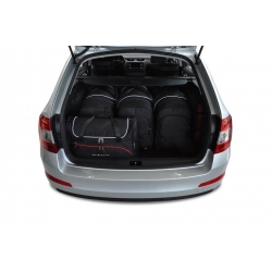 SKODA OCTAVIA KOMBI 2013-2020 TORBY DO BAGAŻNIKA 5 SZT