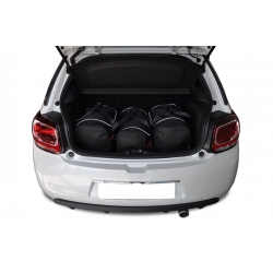 CITROEN DS3 HATCHBACK 2009-2016 TORBY DO BAGAŻNIKA 3 SZT CITROEN DS3 HATCHBACK 2009-2016 TORBY DO BAGAŻNIKA 3 SZT