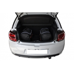 CITROEN DS3 HATCHBACK 2009-2016 TORBY DO BAGAŻNIKA 3 SZT CITROEN DS3 HATCHBACK 2009-2016 TORBY DO BAGAŻNIKA 3 SZT