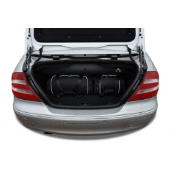 MERCEDES-BENZ CLK CABRIO 2002-2010 TORBY DO BAGAŻNIKA 4 SZT