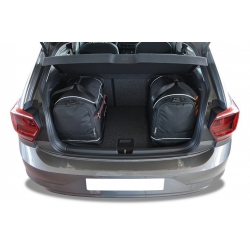 VW POLO 2017+ TORBY DO BAGAŻNIKA 3 SZT