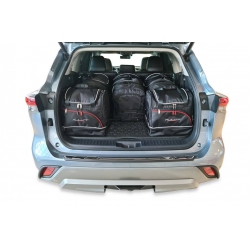 TOYOTA HIGHLANDER HEV 2020+ TORBY DO BAGAŻNIKA 6 SZT