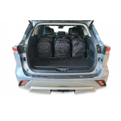 TOYOTA HIGHLANDER HEV 2020+ TORBY DO BAGAŻNIKA 6 SZT