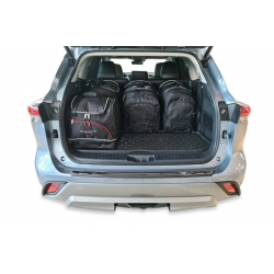TOYOTA HIGHLANDER HEV 2020+ TORBY DO BAGAŻNIKA 6 SZT