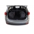 KIA CARENS 2013-2018 TORBY DO BAGAŻNIKA 4 SZT